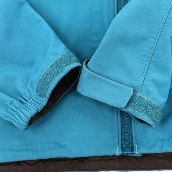 Outdoor Research Softshell Fleece Lined Jacket Teal Blue L - Picture 6 of 8